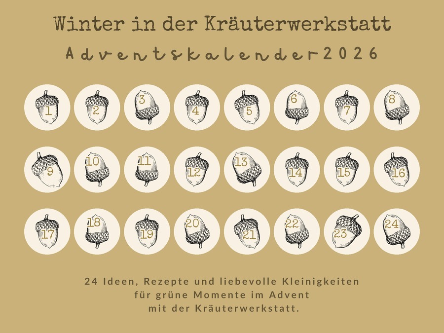Kräuterwerkstatt Adventskalender